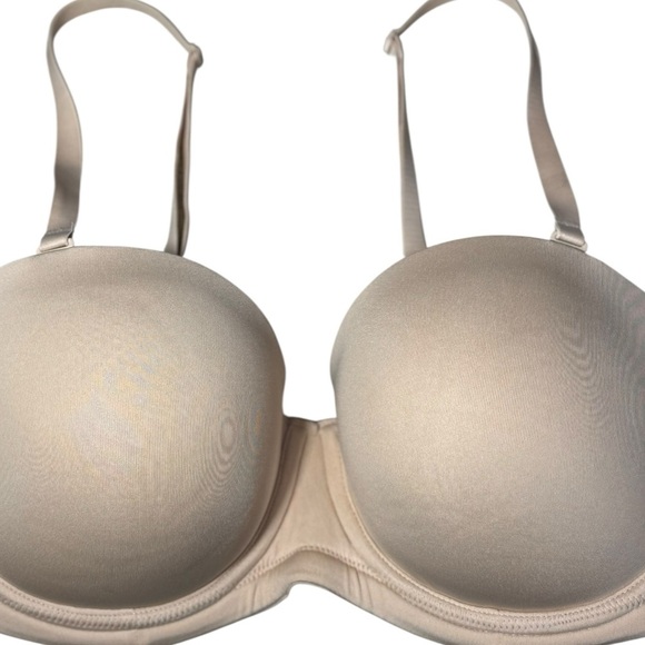 Wacoal Red Carpet Strapless Underwire Bra size 38D- style 854119 - Natural Nude - Picture 8 of 13